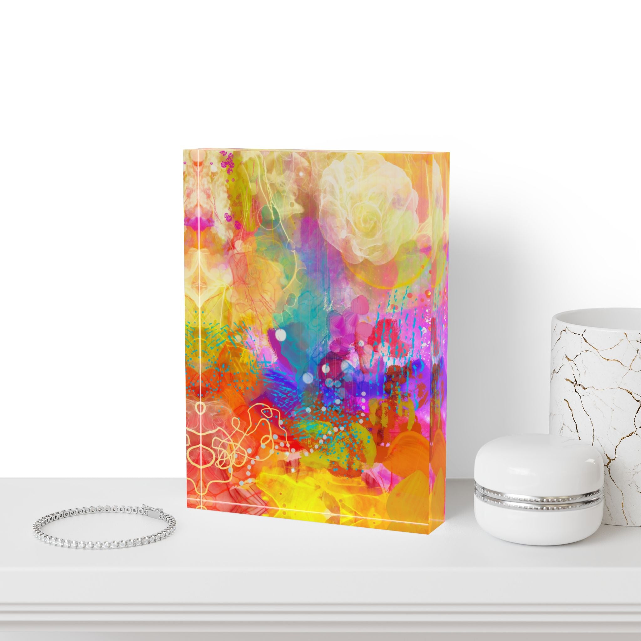 Digital Reverie Acrylic Block – PAINTINGS FROM WITHIN STORE
