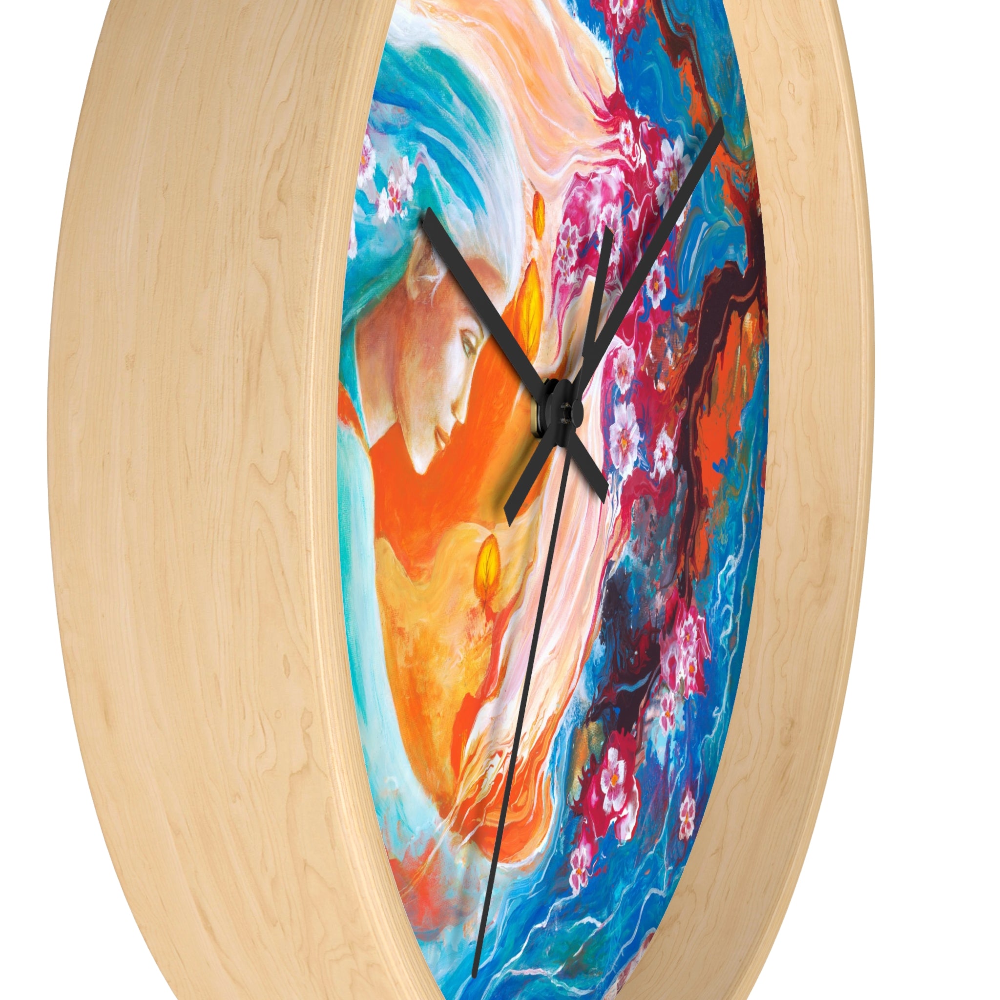 Meditation Wall clock