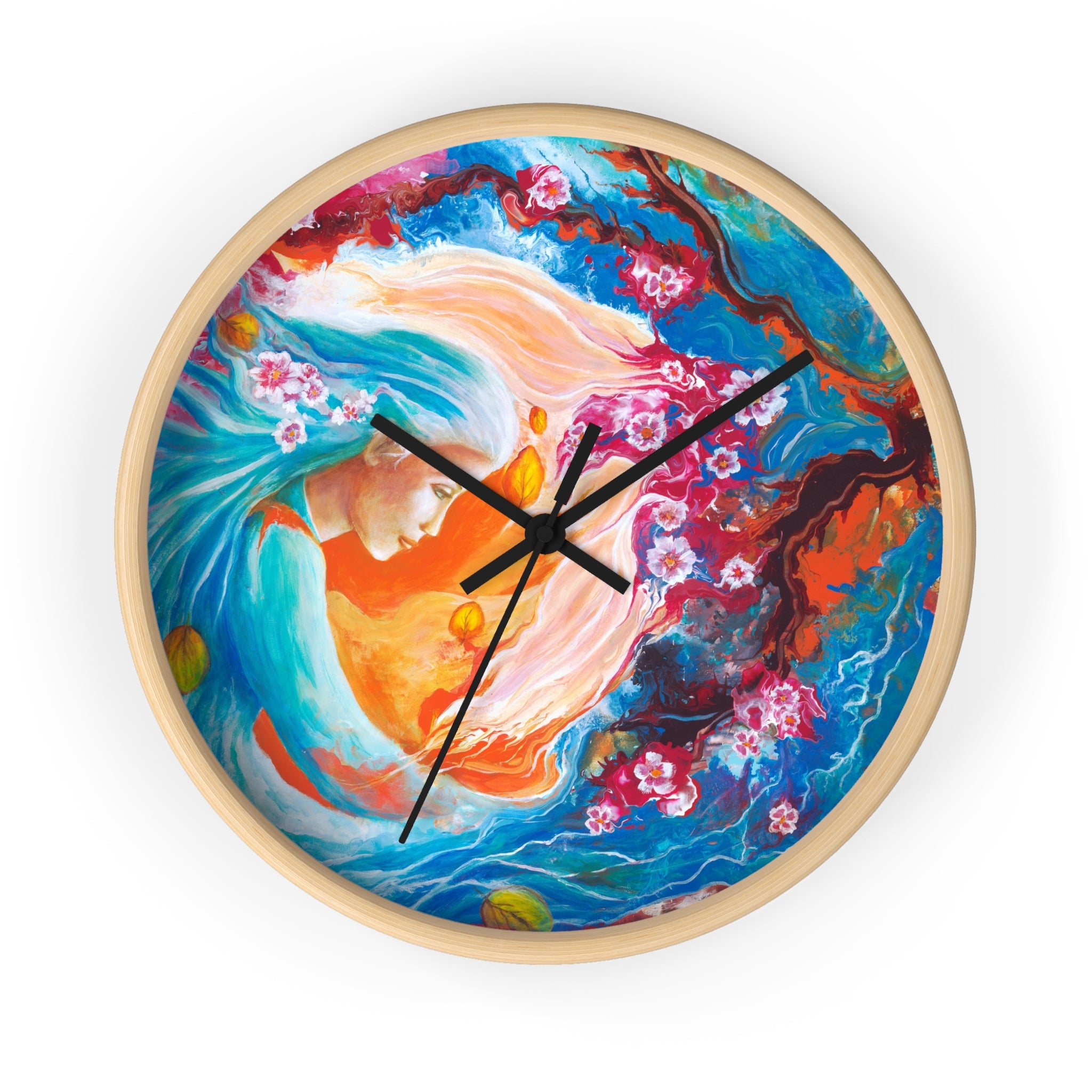 Meditation Wall clock