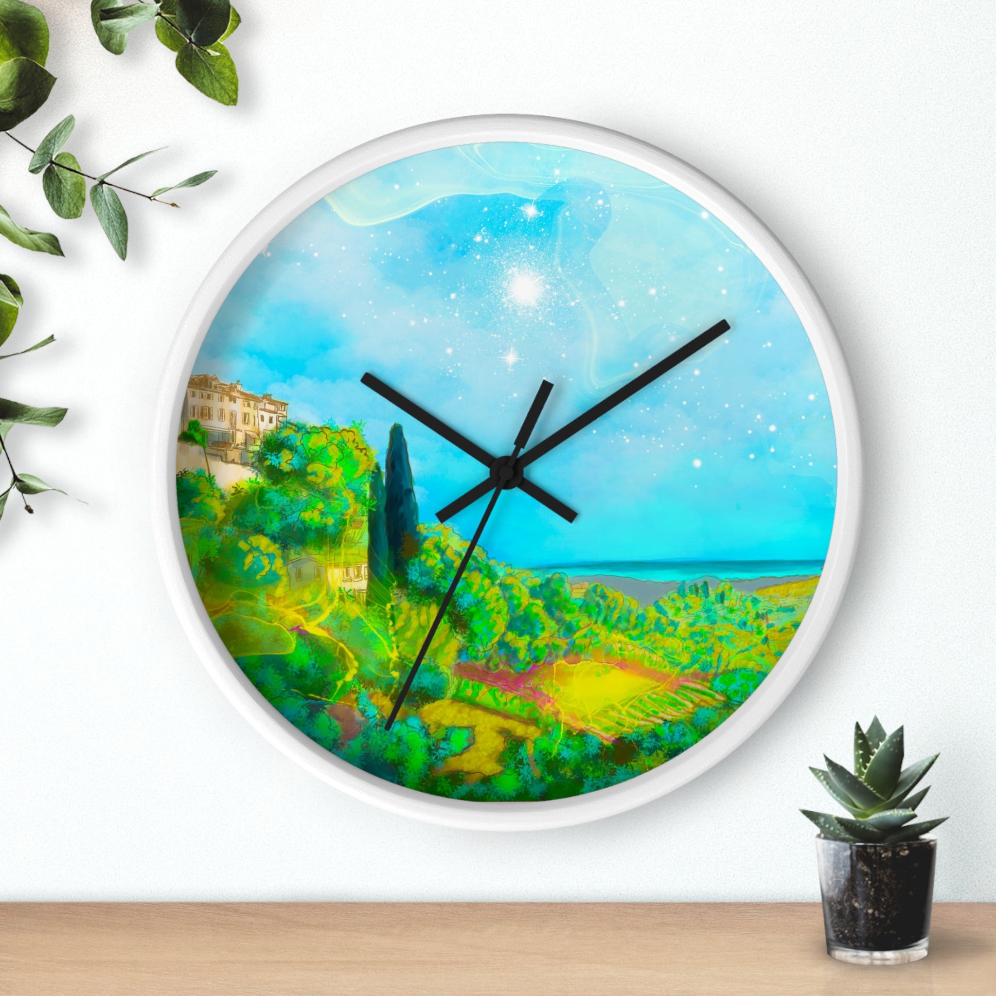 Saint Paul de Vence Wall clock