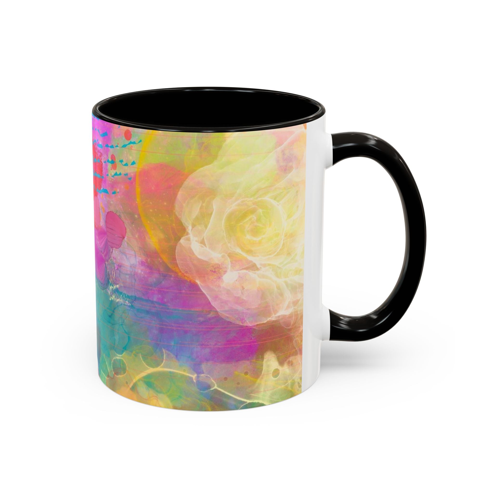 Copy of Boho Floral Rainbow Ceramic Mug (11oz & 15oz)