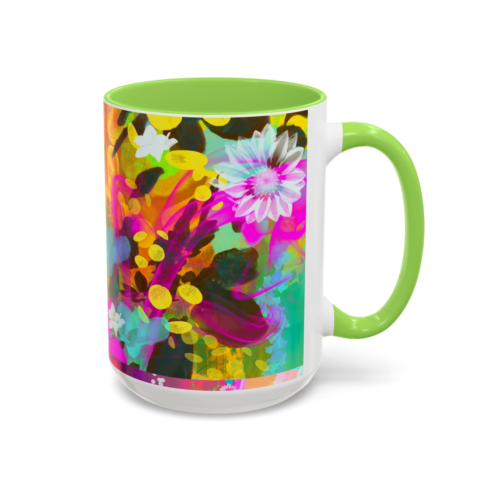 Boho Garden sunshine Ceramic Mug (11oz & 15oz)