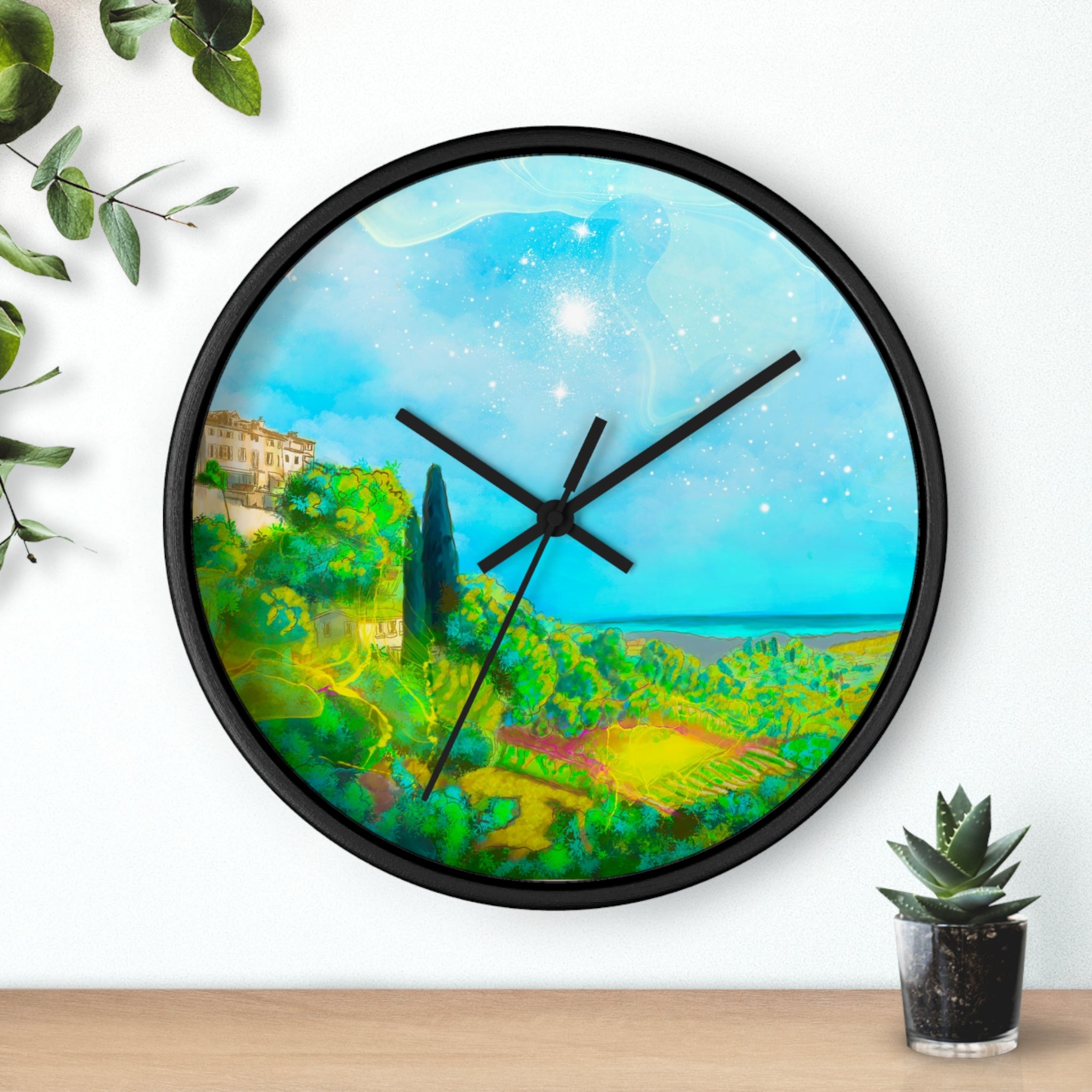 Saint Paul de Vence Wall clock