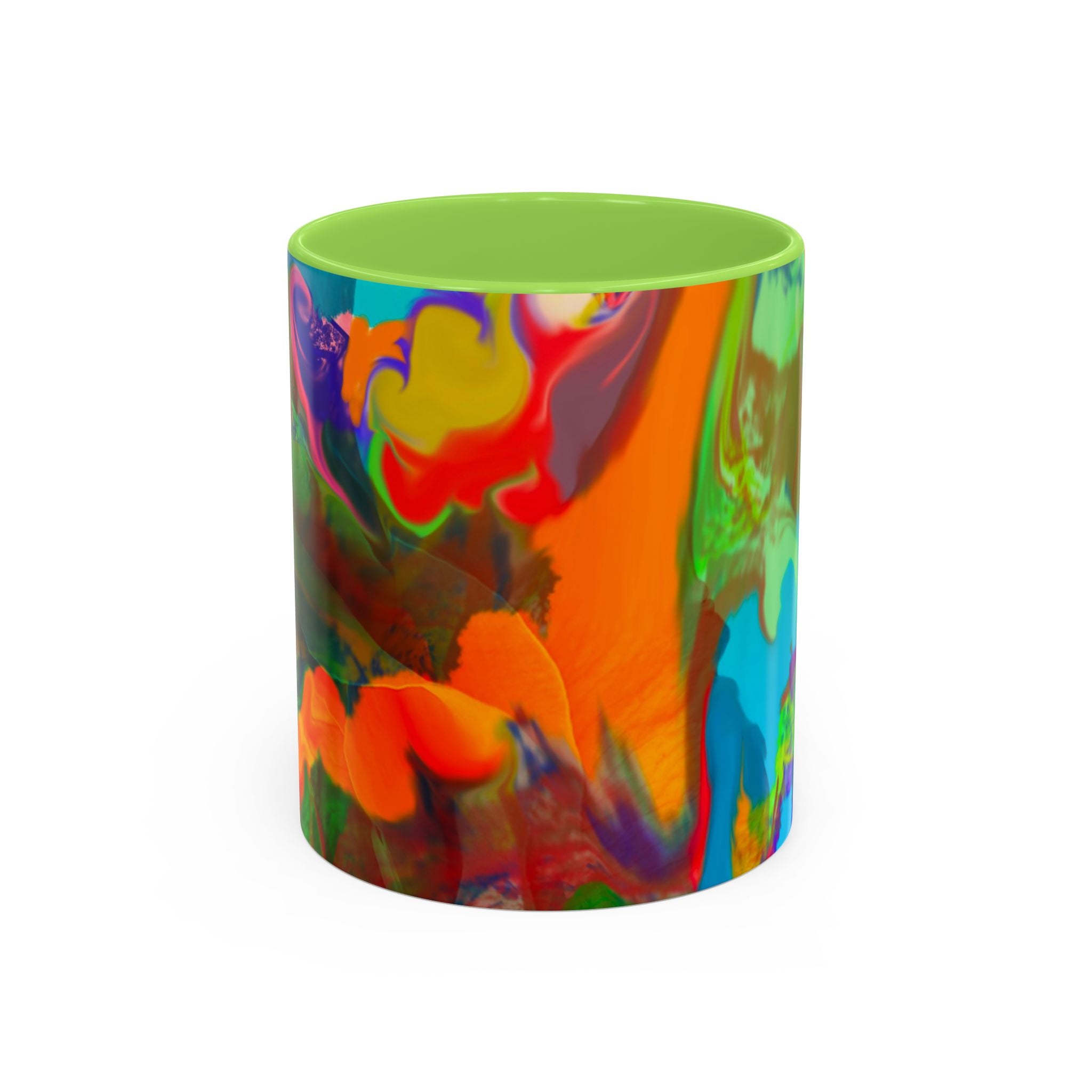 Boho  Color Flow Ceramic Mug (11oz & 15oz)