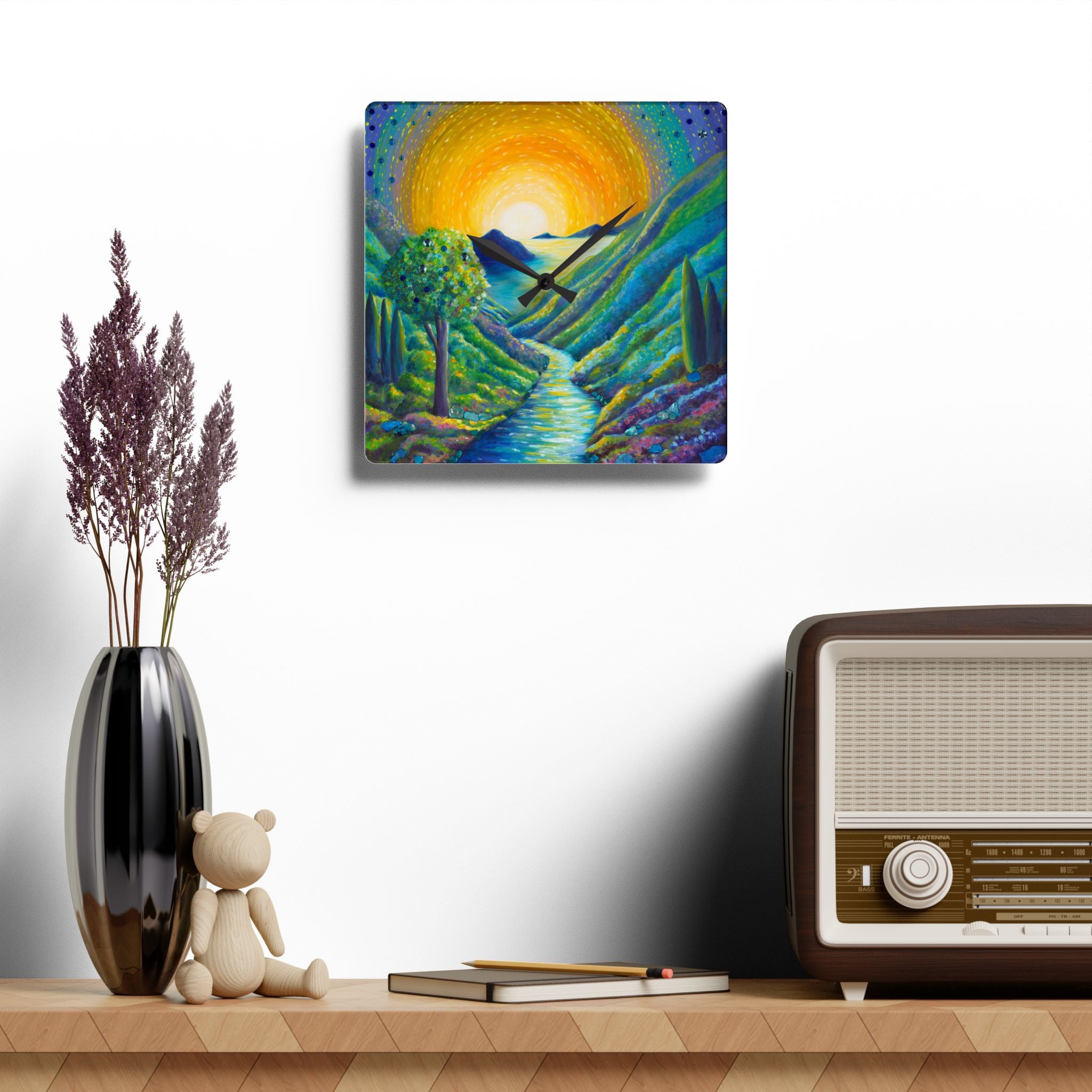 Acrylic Wall Clock - Dream Journey