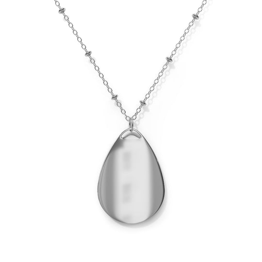 Reflection Oval Necklace