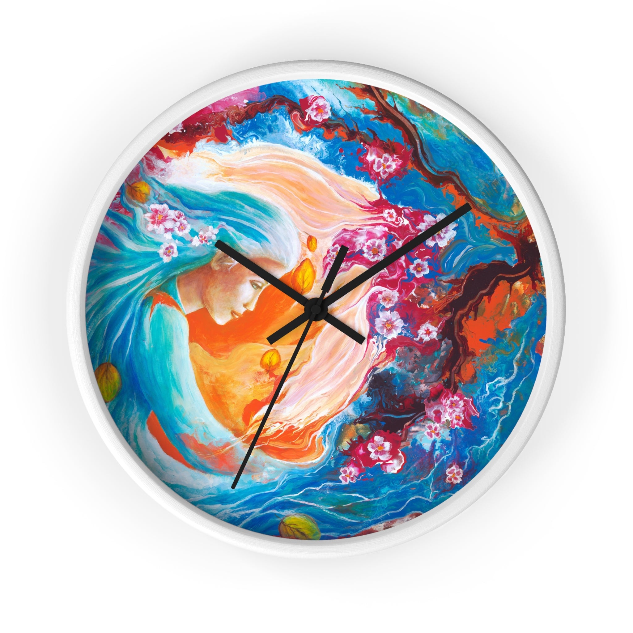 Meditation Wall clock