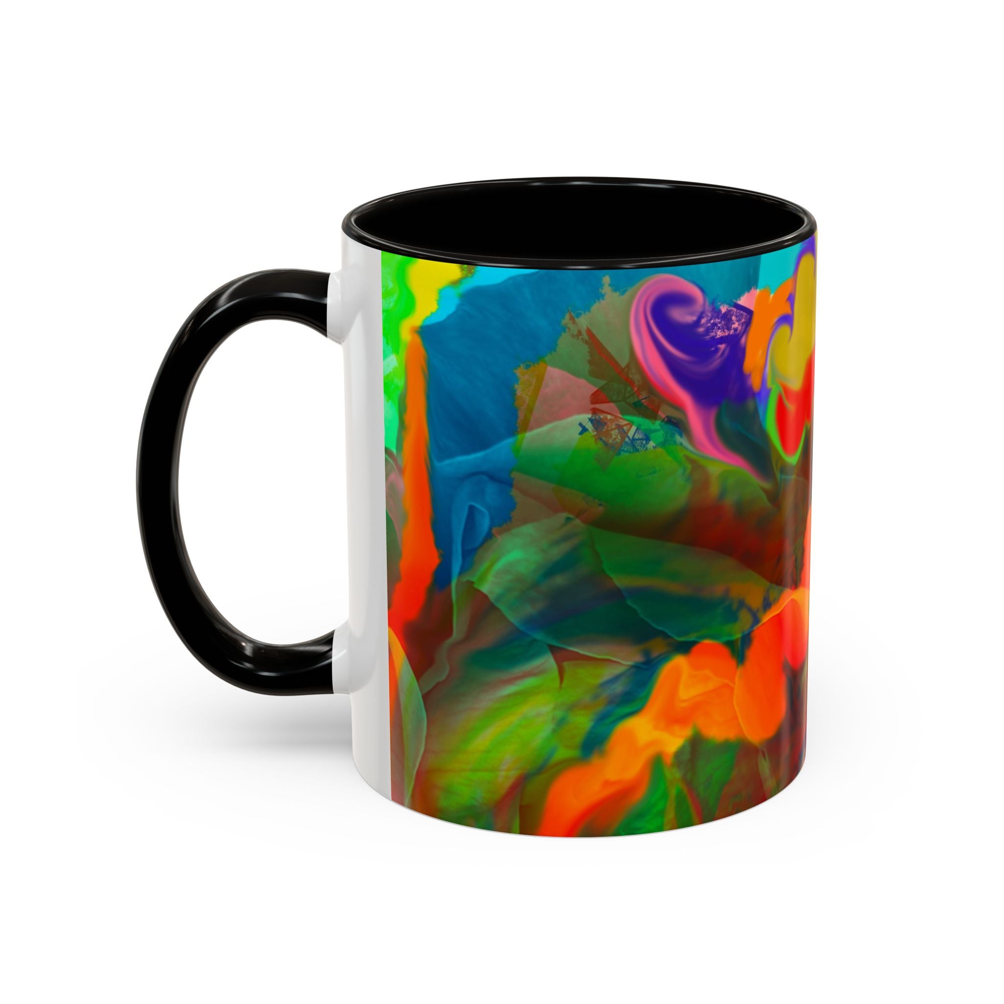 Boho  Color Flow Ceramic Mug (11oz & 15oz)