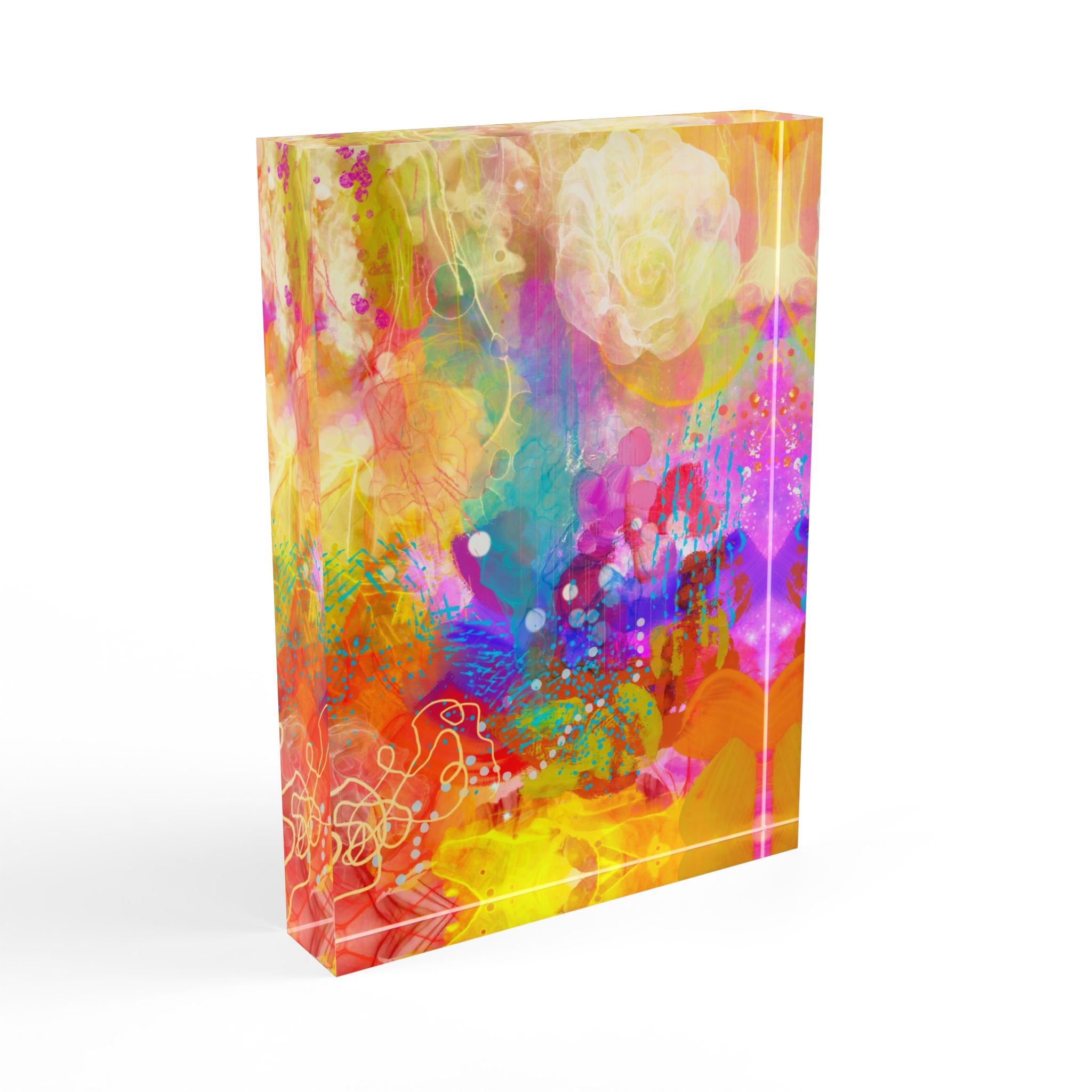 Digital Reverie Acrylic Block