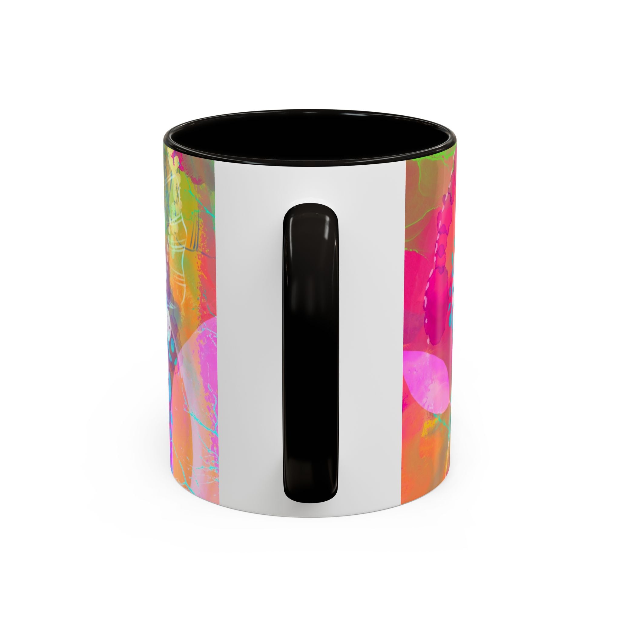 Boho Floral Rainbow Ceramic Mug (11oz & 15oz)