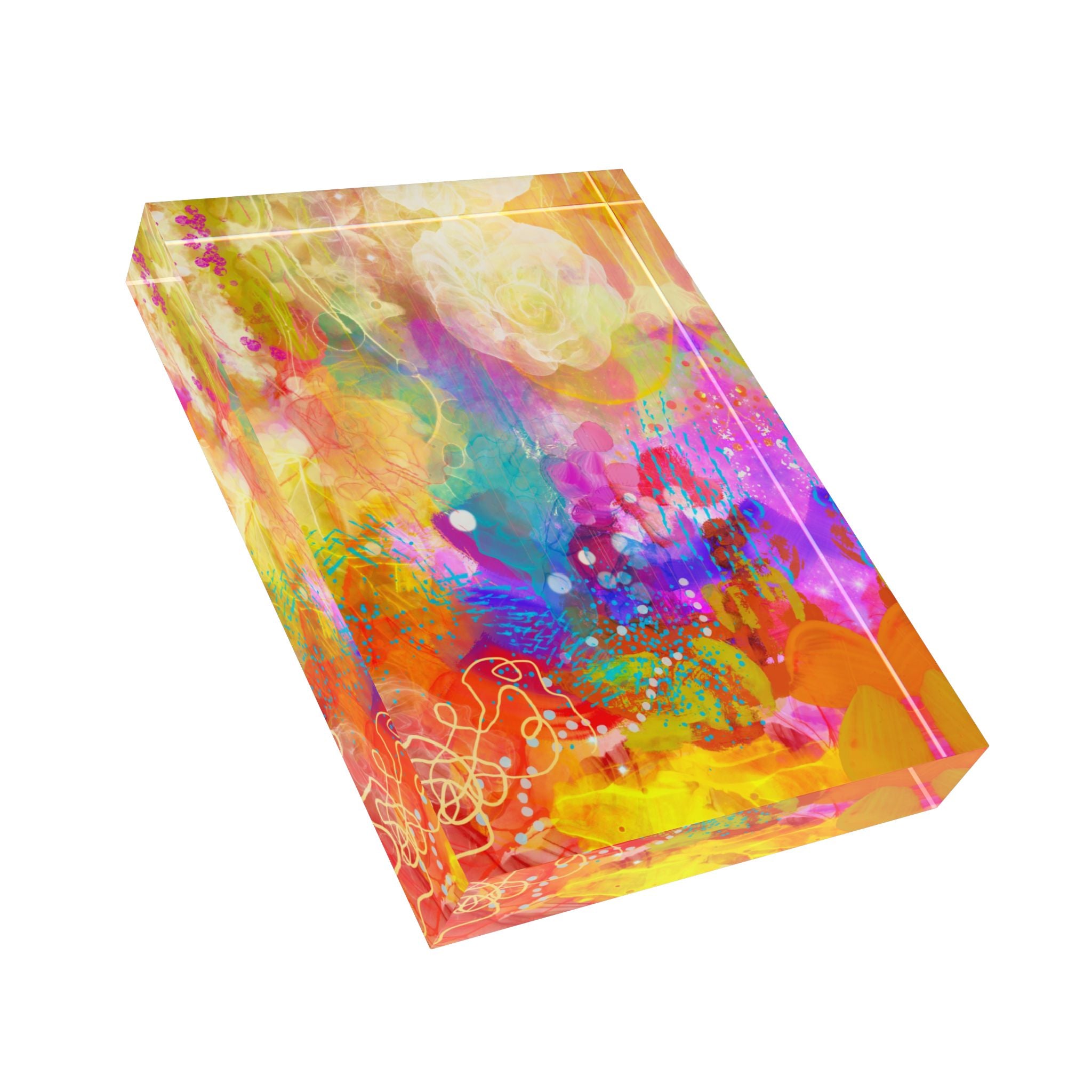 Digital Reverie Acrylic Block