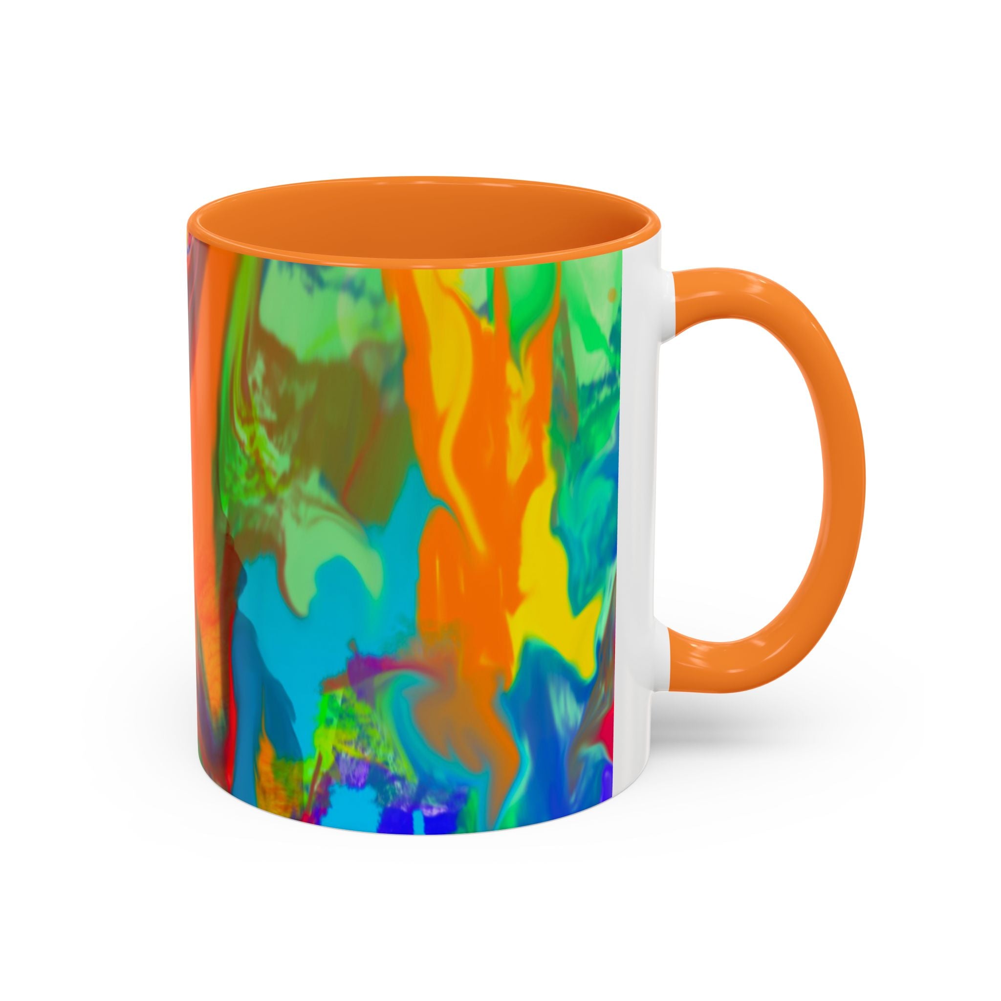 Boho  Color Flow Ceramic Mug (11oz & 15oz)
