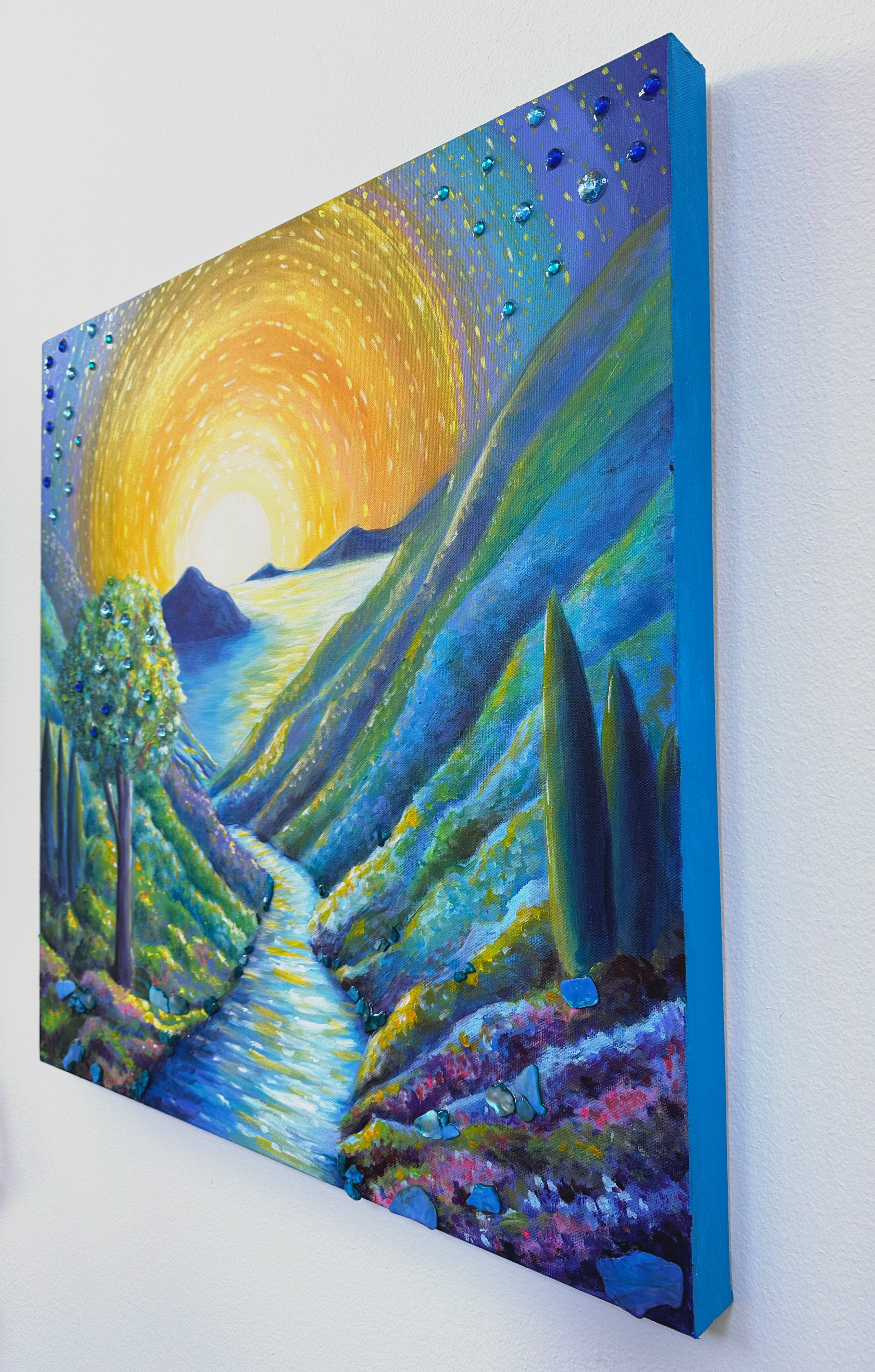 DREAM JOURNEY ORIGINAL ACRYLIC PAINTING