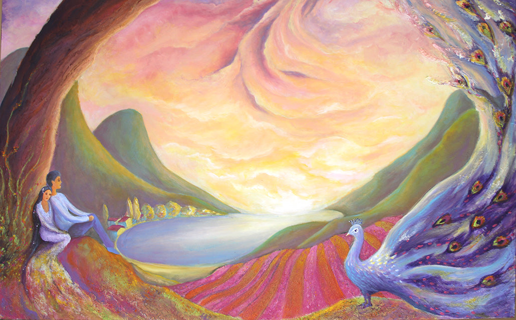 Paintings from within is the art website of Valerie Graniou-Cook, an artist based in Los Angeles. She creates Intuitive art gifts, spiritual paintings and prints. Unique gift boxes to support meditation, yoga, joy and spirituality