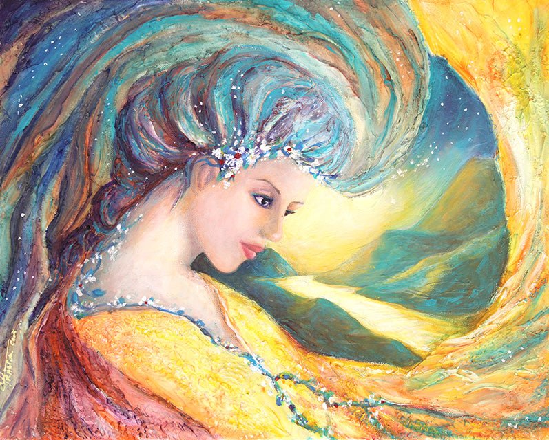 Paintings from within is the art website of Valerie Graniou-Cook, an artist based in Los Angeles. She creates Intuitive art gifts, spiritual paintings and prints. Unique gift boxes to support meditation, yoga, joy and spirituality