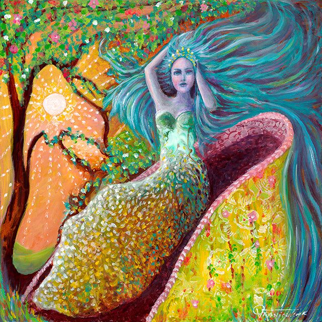 THE EMPESS_ ORIGINAL PAINTING - NOT AVAILABLE