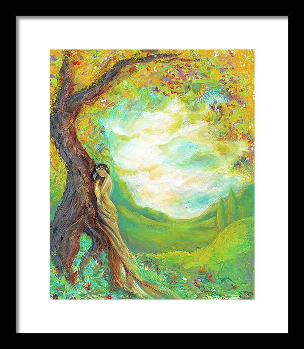 Under the Tree - Framed Print