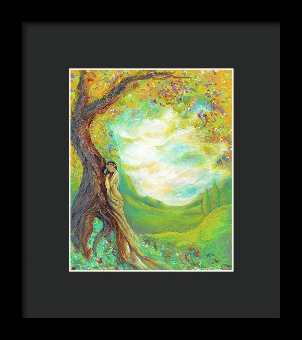 Under the Tree - Framed Print