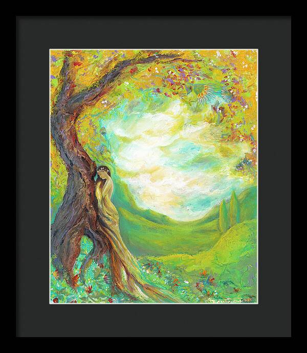 Under the Tree - Framed Print