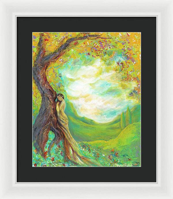 Under the Tree - Framed Print