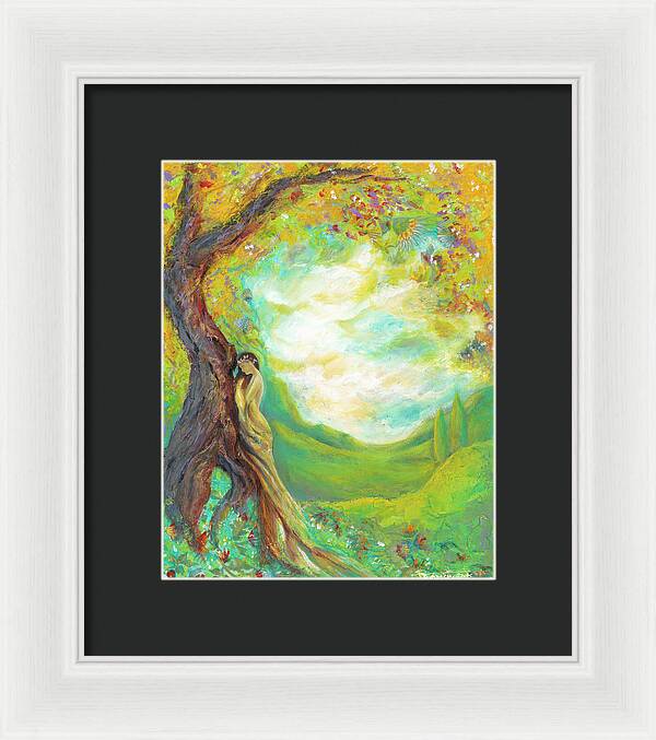 Under the Tree - Framed Print