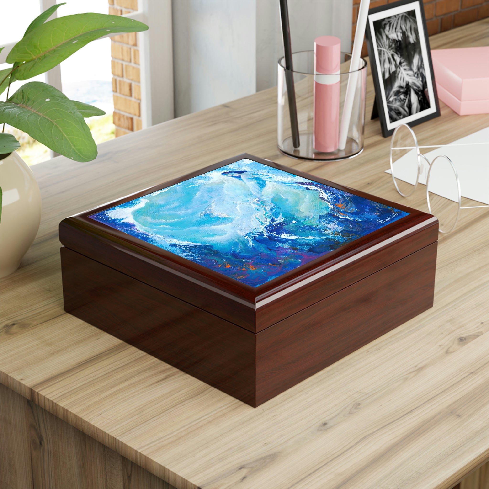 Water Spirit Large Jewelry Box