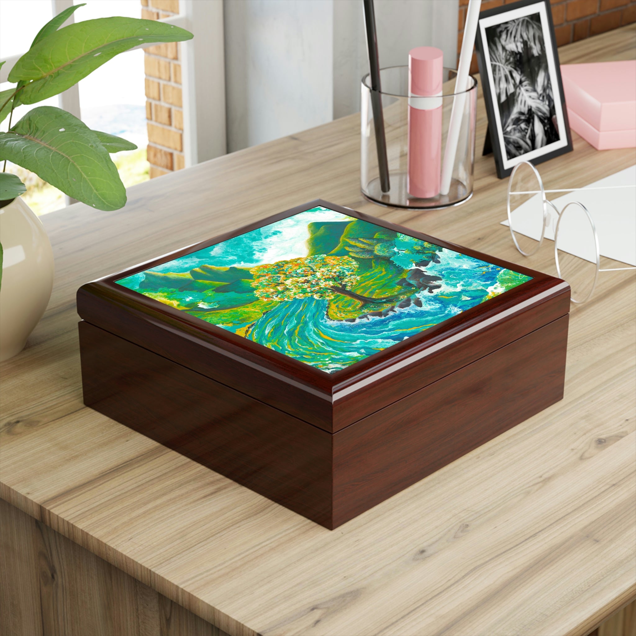 Hawaii Large Jewelry Box