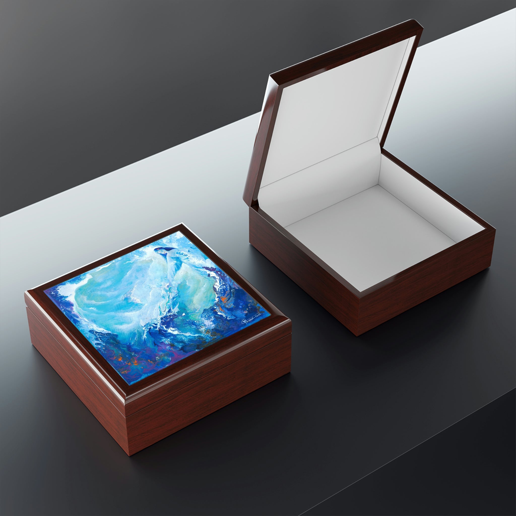 Water Spirit Large Jewelry Box