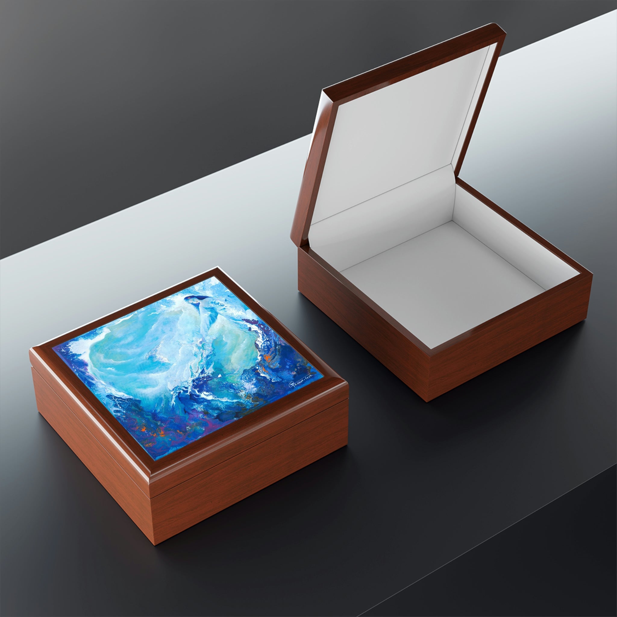 Water Spirit Large Jewelry Box